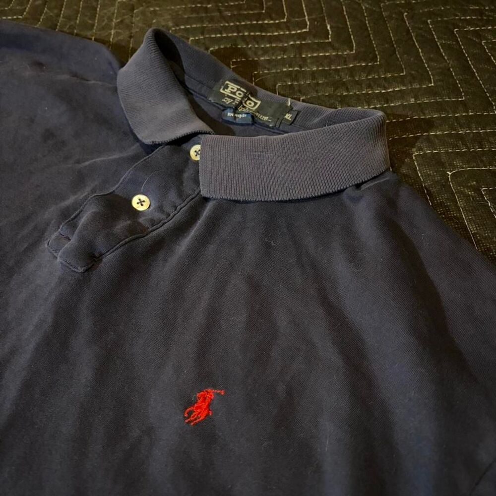 Polo-ralph-lauren Men's Navy Polo-shirts